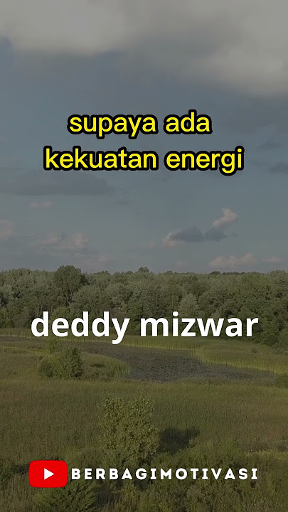Motivasi dari Kang Deddy Mizwar #shorts