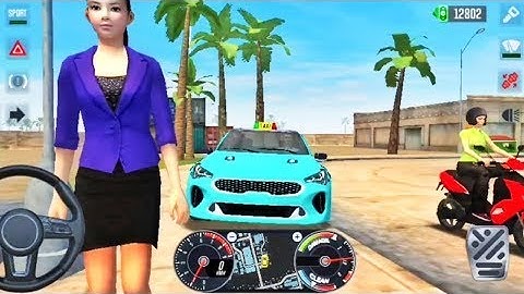 Beach 🏖️CRAZY UBER SPORTS CAR DRIVER   Taxi Sim 2022 Evolution Gameplay Walkthrough (Android, iOS)