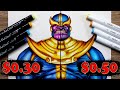 $0.30 vs $0.50 MARKER Art | CHEAP vs CHEAP - Which Is WORTH IT..? |