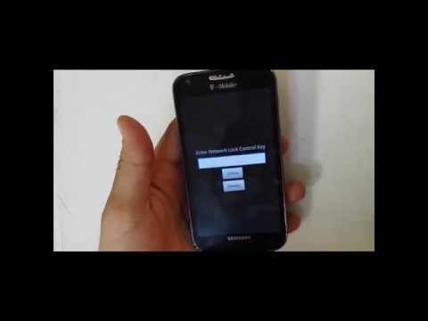 How To Unlock Samsung Galaxy S2 T989 I727 - Code Unlock
