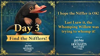 Find The Nifflers Day 3 Hogwarts Mystery