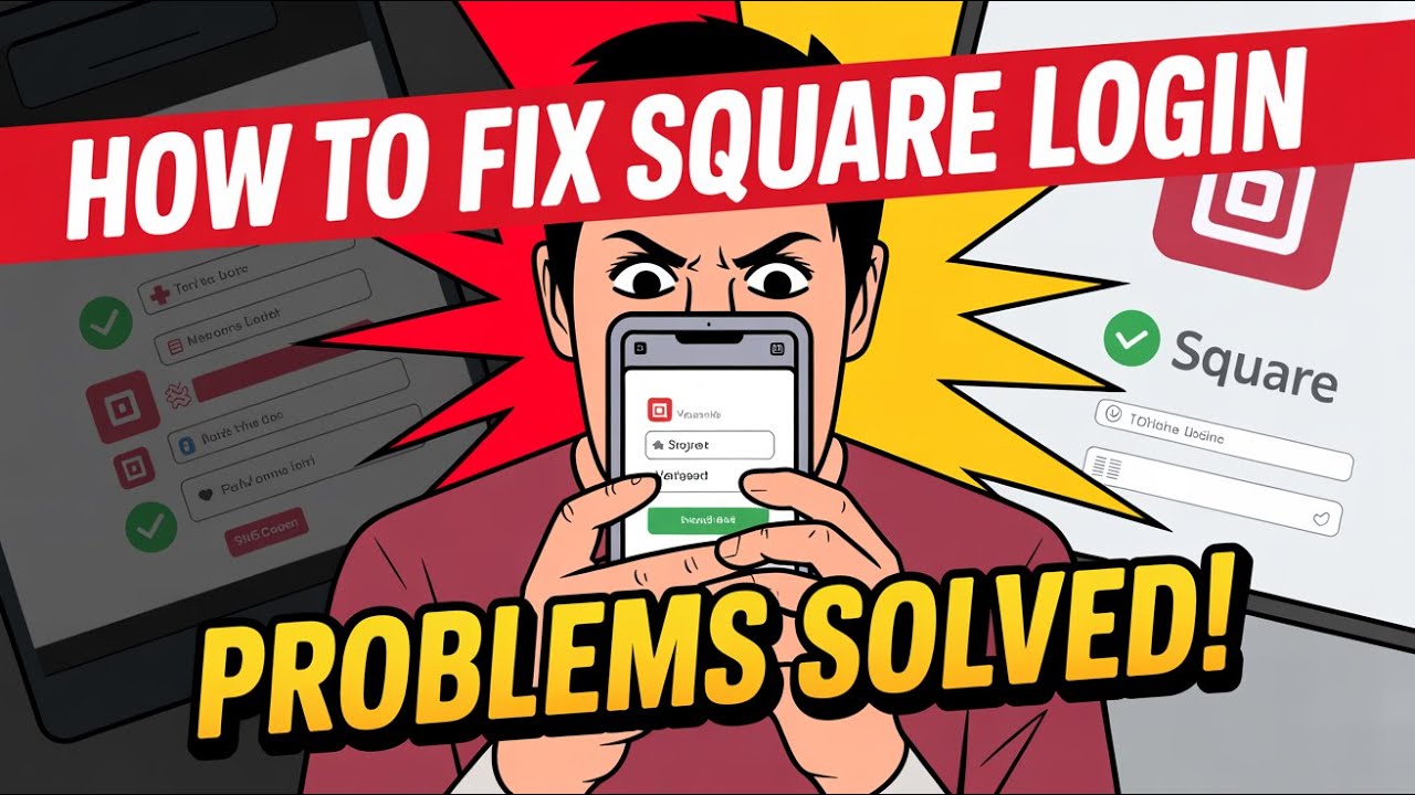 How to Fix Square Login Problems – Account and App Errors - YouTube
