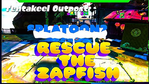 Splatoon 2 RESCUE THE ZAPFISH ( How to play Splatoon 2 )
