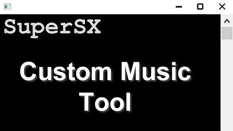SuperSX - Tool For Custom Music (SSX 3 music mod)