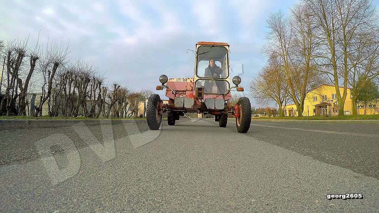 DDR Landmaschinen GTP 100 Testfahrt !