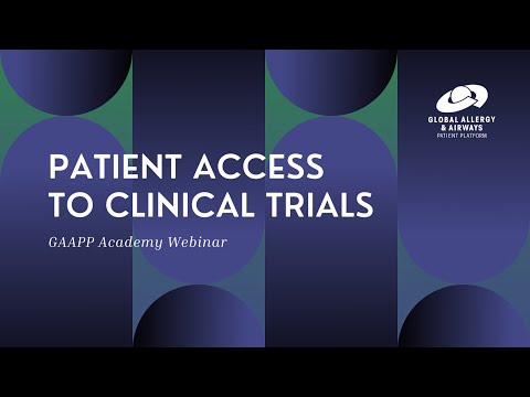 Patient Access to Clinical Trials - GAAPP Academy