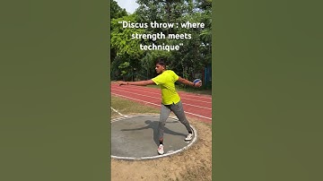 ⁠ ⁠"Discus throw: where strength meets technique"
