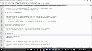 virtualhost apache php cent7