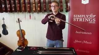 A Complete Introduction to String Instrument Bows | Simply For Strings