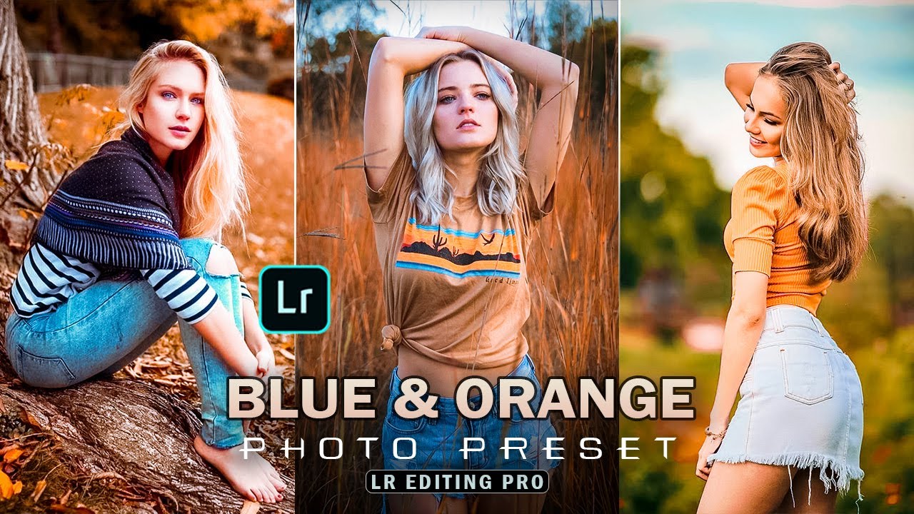 Blue and Orange Effect Lightroom Photo Editing Tutorial | Preset download free | Lr Editing