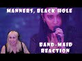 Official REACTION to: BAND-MAID  MANNERS, BLACK HOLE (Official Live Video) for J-LOD LIVE2