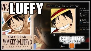 Call of Duty Black Ops 4 | Luffy (One Piece) Emblem