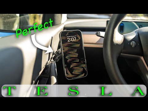 The Most Functional Tesla Phone Mount Ever?