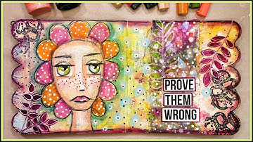 Altered Book Art Journal Process #2