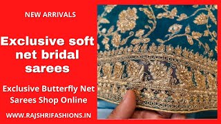 Exclusive soft net bridal sarees | Rajshri Fashions official screenshot 1