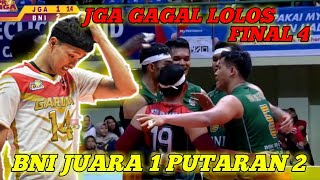 Jakarta BNI juara 1 Putaran 2, Jakarta BNI 46 VS Jakarta Garuda(JGA) SET TERAKHIR