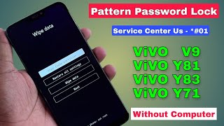 Vivo V9 Ka Lock Kaise Tode | Vivo Y81, Y83, V9, Y71 All Type Password Pattern Lock Remove Without Pc
