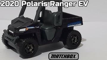 2020 Polaris Ranger EV  -  Matchbox