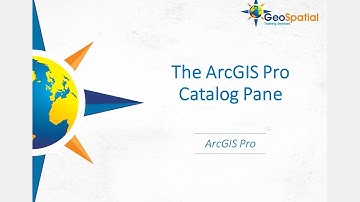 The ArcGIS Pro Catalog Pane