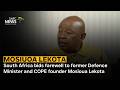 Lekota to be laid to rest today
