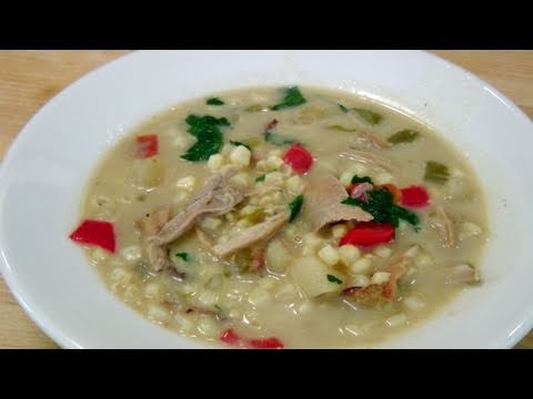 Chicken Corn Chowder Recipe - by Laura Vitale Laura in the Kitchen Episode 137
