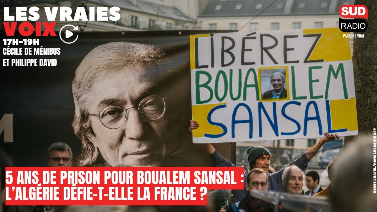 5 ans de prison pour Boualem Sansal : l'Algérie défie-t-elle la France ?