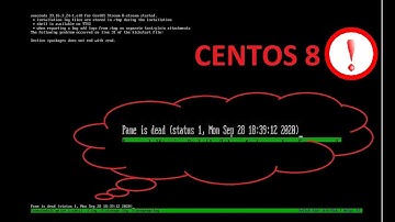 Step by Step process to address the pane is dead in centos8