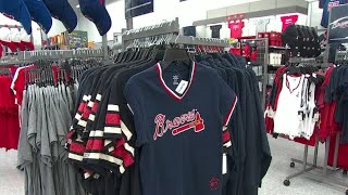 Braves gear ready for fans on Opening Day at Truist Park