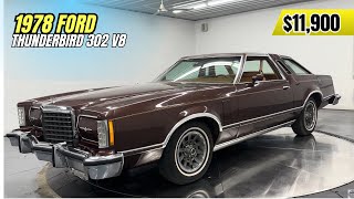 1978 Ford Thunderbird 302 V8 | Classic Luxury Coupe for Sale $11,900