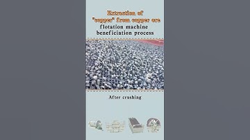 What processes are needed to extract "copper" from copper mines?