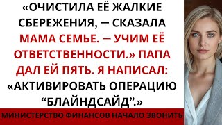 видео: Мама опустошила мой «сберегательный счёт» — она не знала, что это федеральный фонд доказательств... картинка: Мама опустошила мой «сберегательный счёт» — она не знала, что это федеральный фонд доказательств...