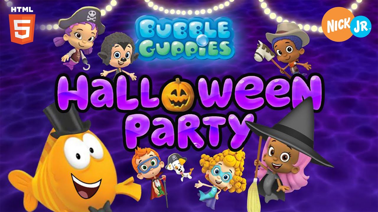 Bubble Guppies™: Halloween Party (HTML5) - Nick Jr. Games