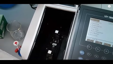 UV-VIS-spectroscopie 🌟