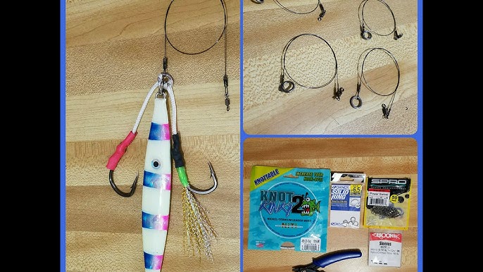 How to Attach Leader to Your Lure & Jig 