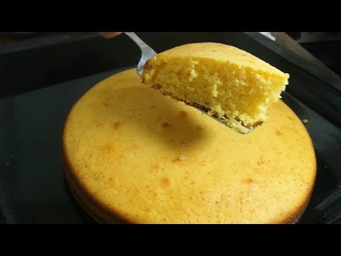 Moist Orange sponge cake recipe