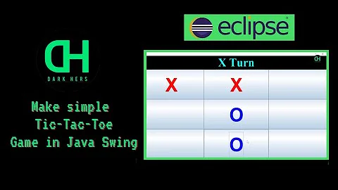Make Simple Tic-Tac-Toe Game in Java Swing