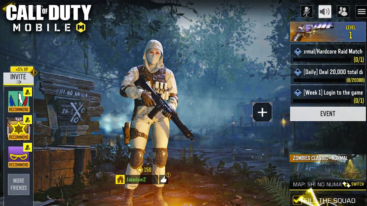 CONFERINDO O NOVO SERVIDOR DE TESTE CALL OF DUTY MOBILE SEASON 1