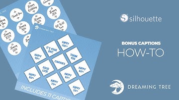 Befitting Birthday Cards - Print To Cut Tutorial - Silhouette Studio