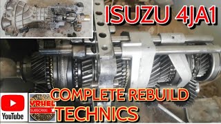 ISUZU 4JA1 MANUAL TRANSMISSION COMPLETE REBUILD TECHNICS@yrhelmechanicalelectrical9113