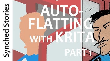 Make Comics: Auto-Flatting Your Color Flats with Krita - Part 1: Preparing the Line Art (Photoshop)