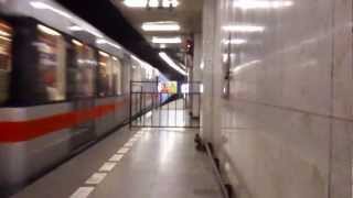 [Metro C] [Souprava M1] [Příjezd do stanice Kačerov, směr Pražského povstání]