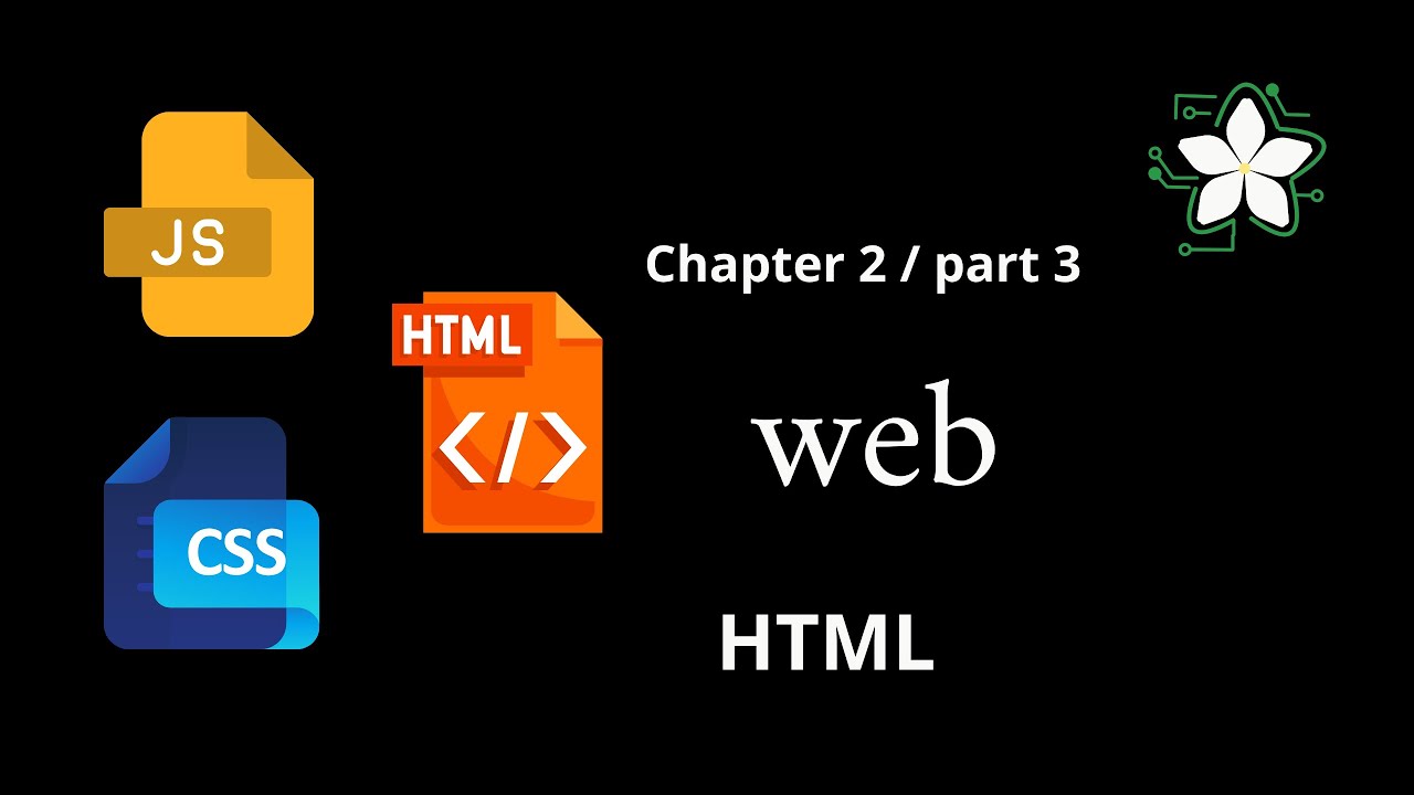 Chapter2/part3 - HTML - YouTube