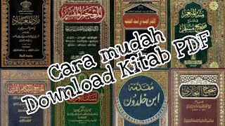 Cara mudah download kitab pdf