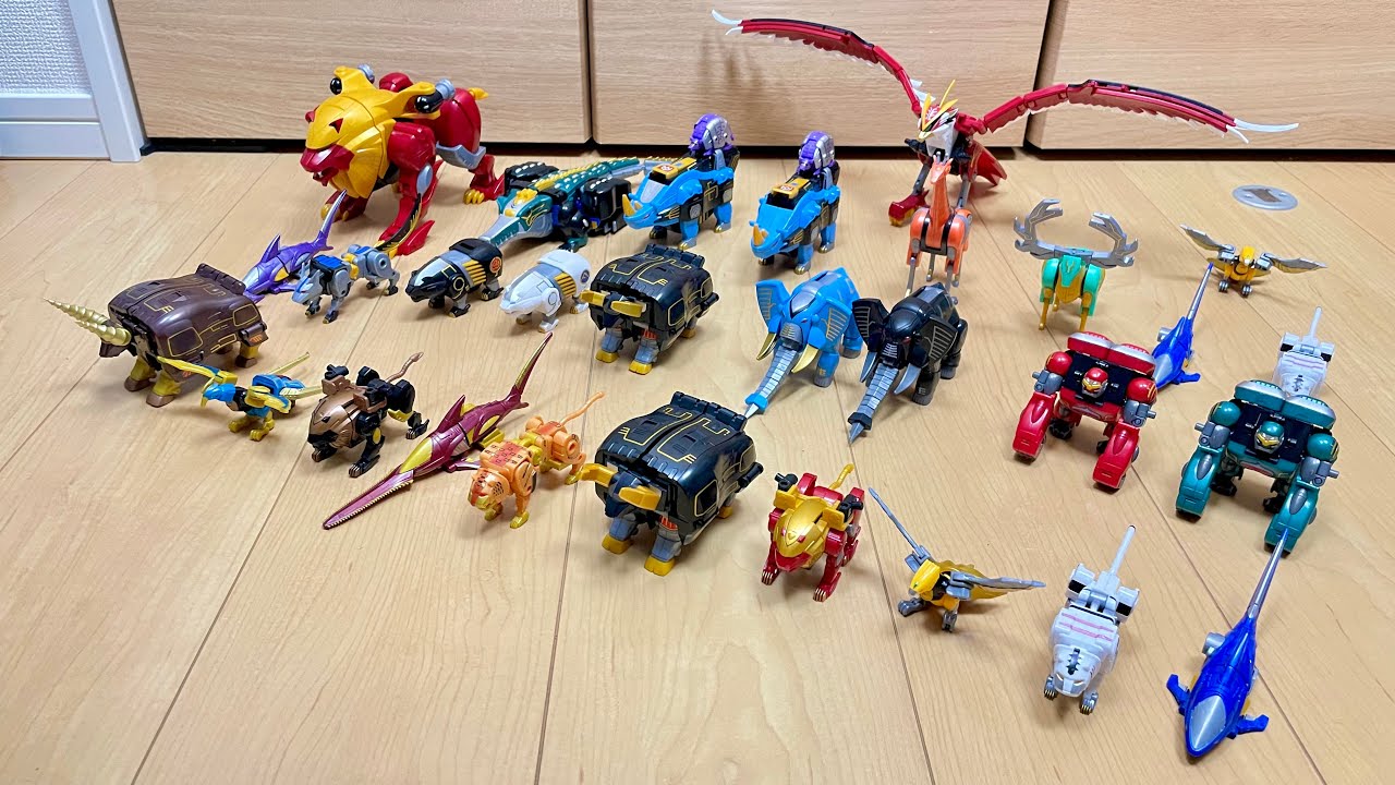 PowerRangers Wild Force SMP All megazord】25周年‼️全SMP