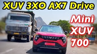 Mahindra XUV3XO AX7 Diesel Manual Drive Impressions @Aayushssm