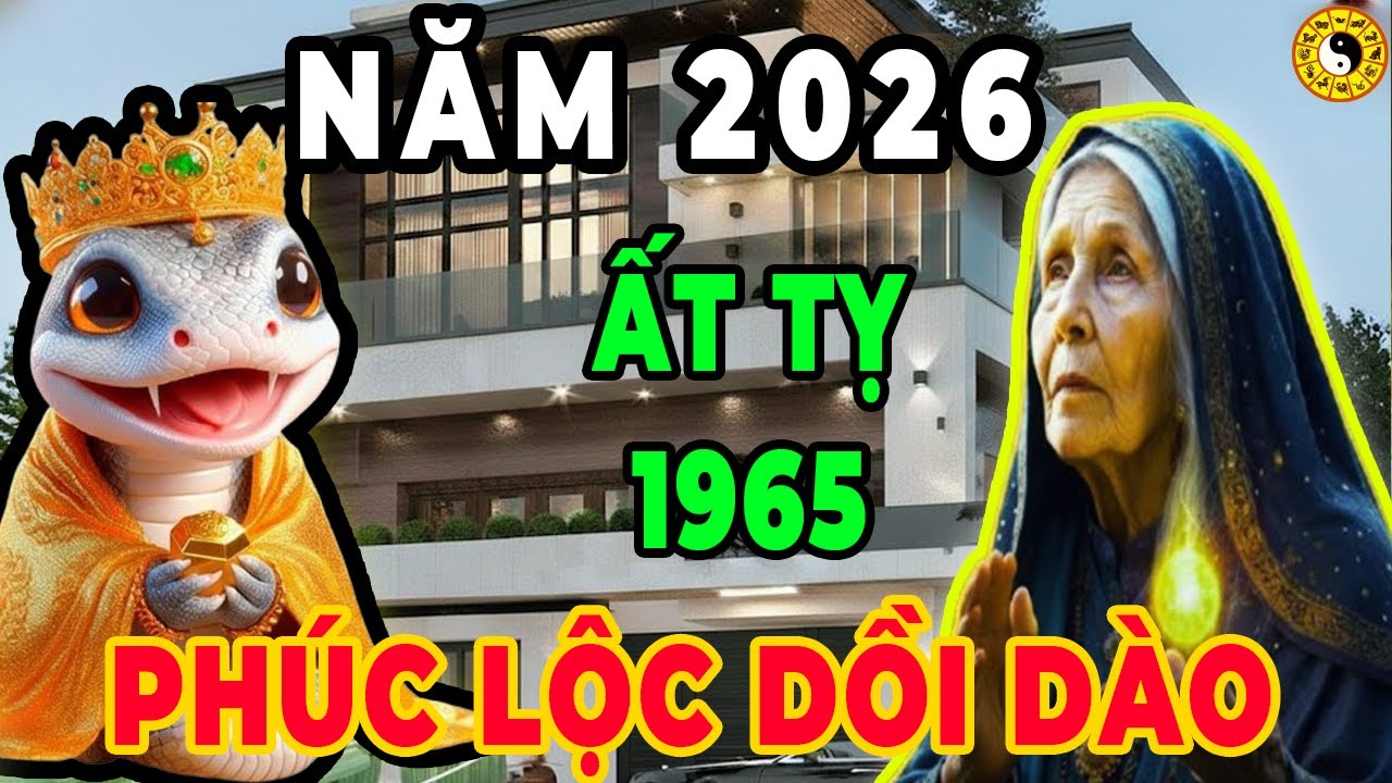 Tử Vi 2026 Tuổi Ất Tỵ 1965: Gặp 8 Điềm Lành Hiếm Có   Trời Ban Kho Lộc, Giàu To Bất Ngờ