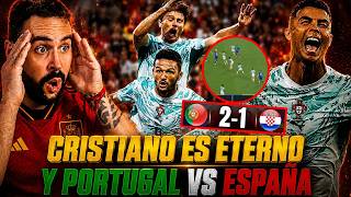 PORTUGAL GANA en el 93' 2-1 a CROACIA ¡CRISTIANO RONALDO ETERNO! MUCHA POLÉMICA y ¡CONTRA...