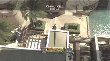 Mw3 Oasis - S&D Throwing Knife Tutorial | HD!