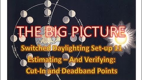 Switched Daylighting Set-up 11 - The Big Picture - Title 24 Acceptance Testing of Lighting Controls
