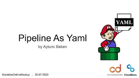 Online Meetup: Pipeline as YAML Plugin Introduction